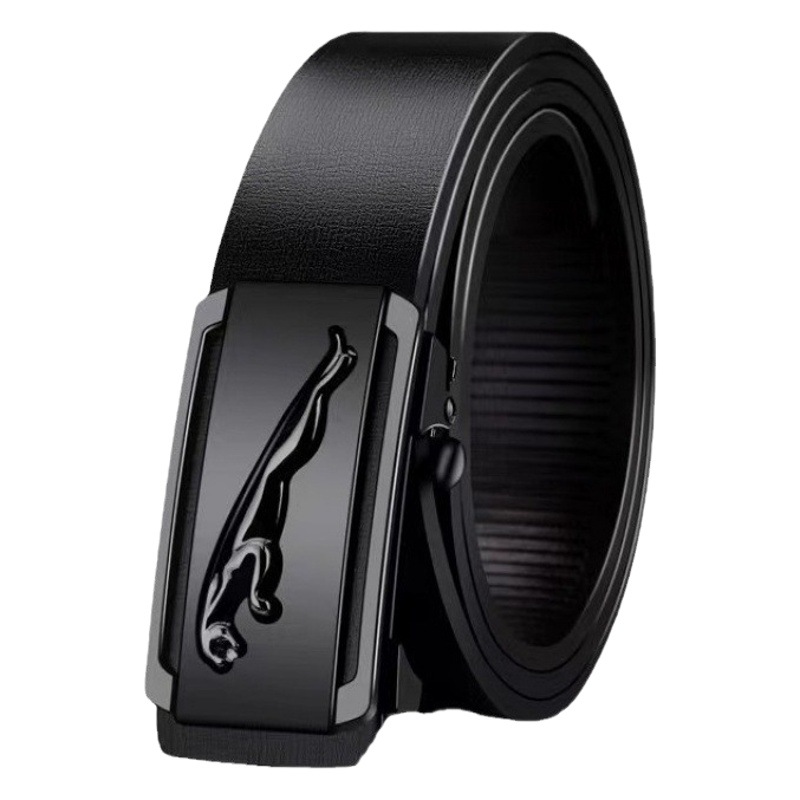 Classic Men's Belt, Fashionable Toothless Automatic Buckle, Business Casual Belt, Trendyy Trouser Belt, Twelve Zodiac Signs, Business