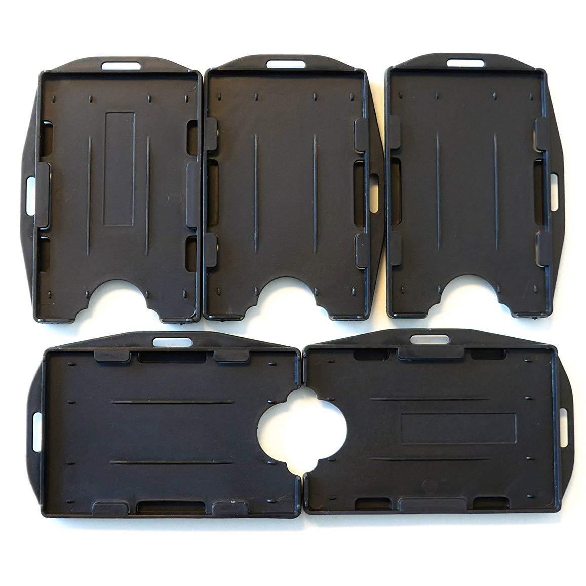 Picture of Cross-Border E-Commerce Amazon Amazon Best-Selling Horizontal and Vertical Id Card Holder Dual-Card Slot Id Card Holder