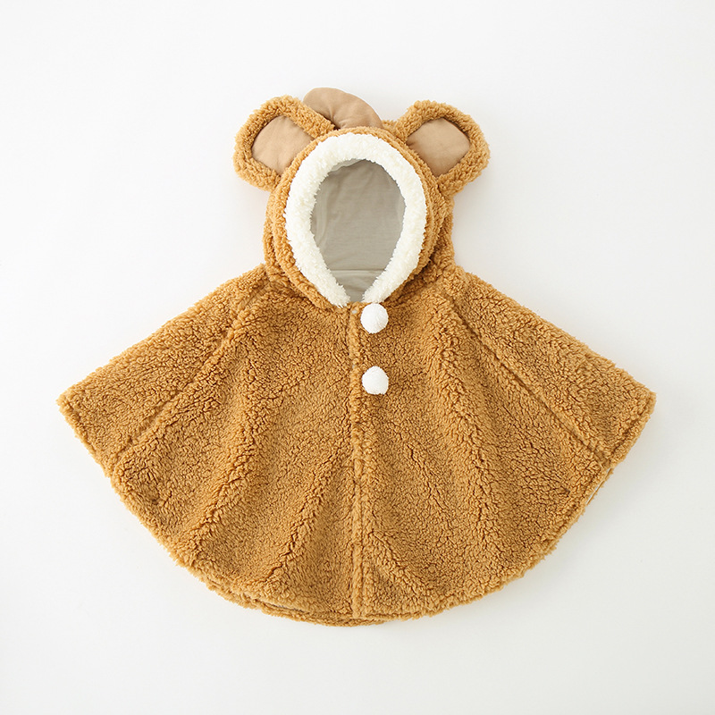 Picture of Cross-Border Baby Cape Cloak Windproof Outdoor Windbreaker Children's Coat Autumn and Winter Baby Shawl Thickened and Warm