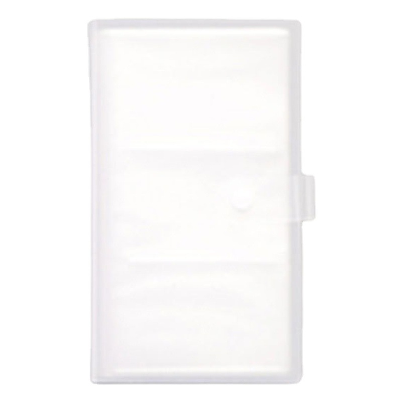 Star 3 inch photo book large capacity business card book transparent frosted pp business card holder membership card DIY hand account book