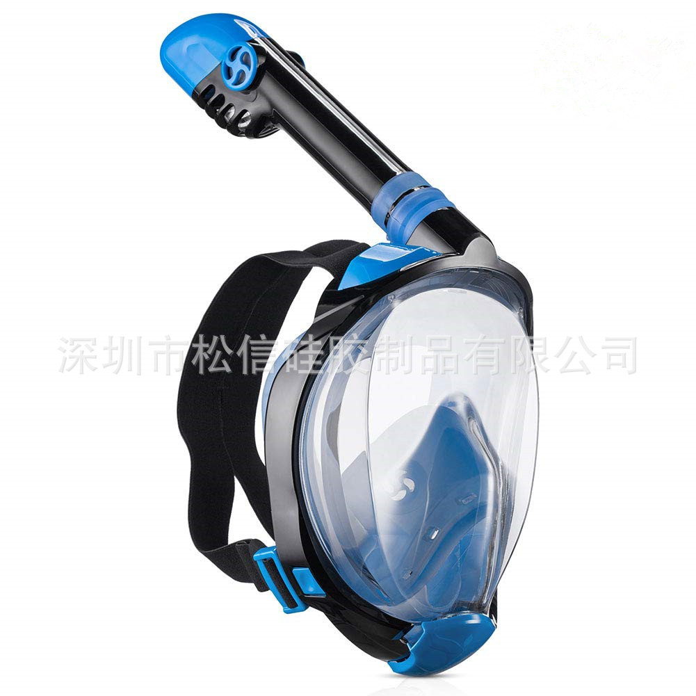 Diving Mask Full Dry Snorkeling Mask Snorkeling Mask Children's Adult Diving Mask
