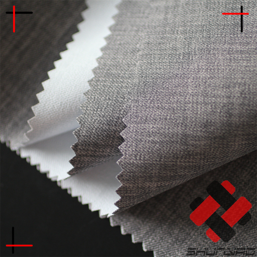 Shunwan Waterproof Workwear Fabric Polyester Twill Bamboo Pattern Lelles