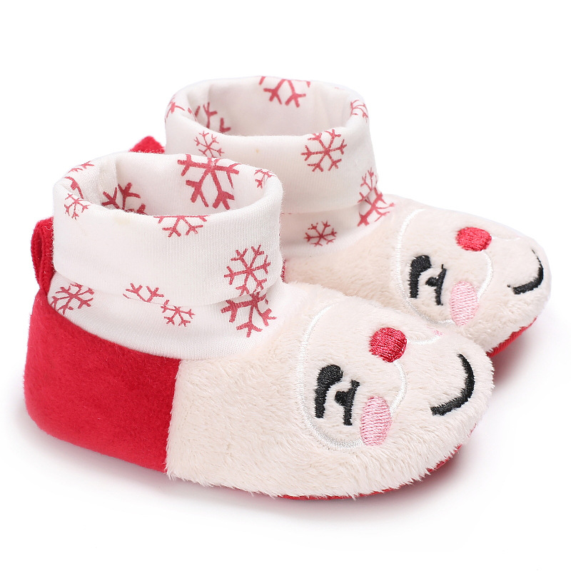 Picture of Christmas baby shoes baby shoes soft sole shoes baby shoes one-piece delivery