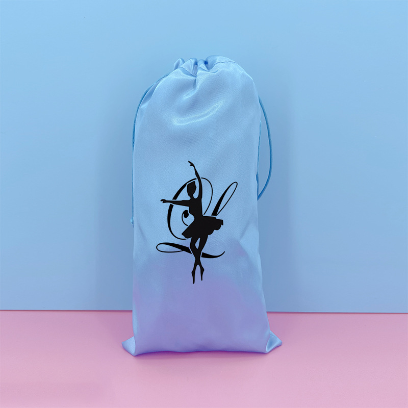 Picture of Cross-Border Export Dance Shoe Storage Bag Ballet Shoes Soft-Soled Shoes Satin Practice Shoe Bag Logo Shoe Bag