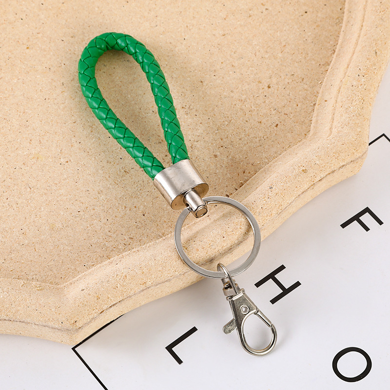 Picture of Carefully Selected Cross-Border Leather Rope Keychain Pendant Car Keychain Pendant Metal Accessories Jewelry Small Gifts Wholesale