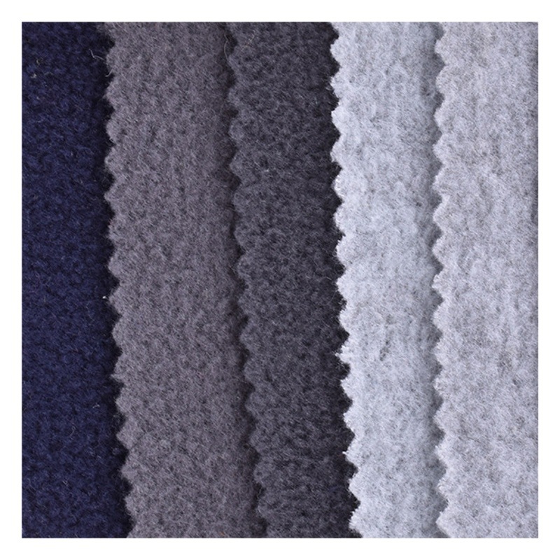 Spot thickened polar fleece fabric weft knitted polar fleece fabric cotton sweater polar fleece fabric wholesale
