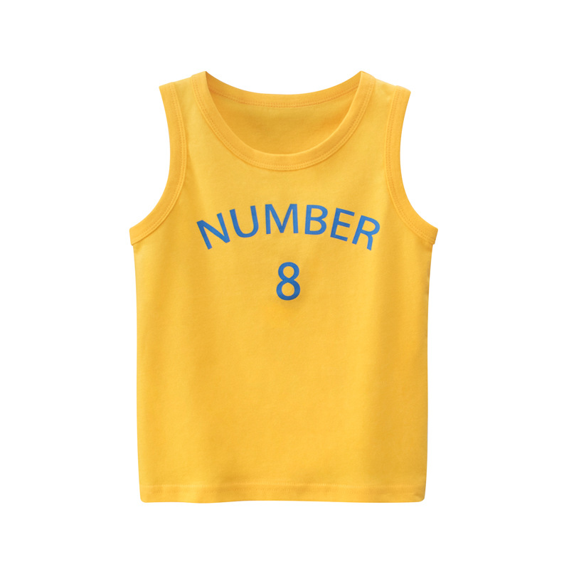 Picture of 27Kids Trendy Brand Kidsren's Clothing 2025 Summer New Wholesale Kidsren's Vest Baby Clothes Sleeveless One Piece Consignment