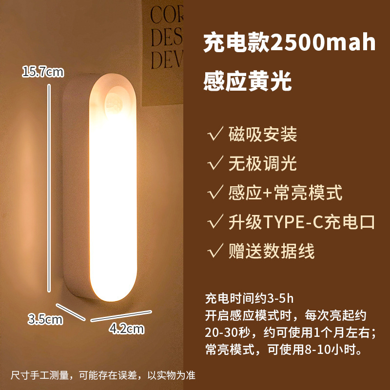 Picture of The bedside chandelier of the big accommodation hut has a hook in the bed curtain, the magnetic dormitory study cool lamp, the sleep night light on the bed