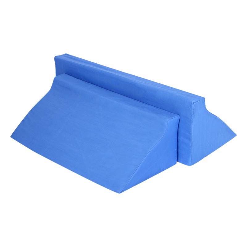 R-type turn-over pad triangle pad for bedridden elderly patients R-type turn-over pad lateral body position pad high density sponge pad