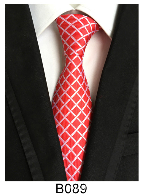 Picture of Manufacturers wholesale tie polyester jacquard tie men's casual formal wear professional business tie in stock supply