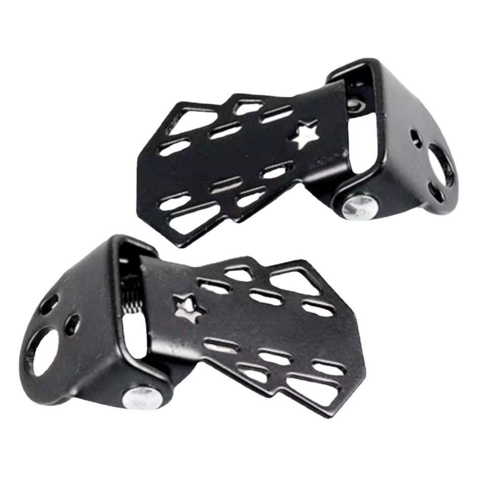 Mountain bike thickened steel folding non-standard pedals children's balance board 99 type riding accessories