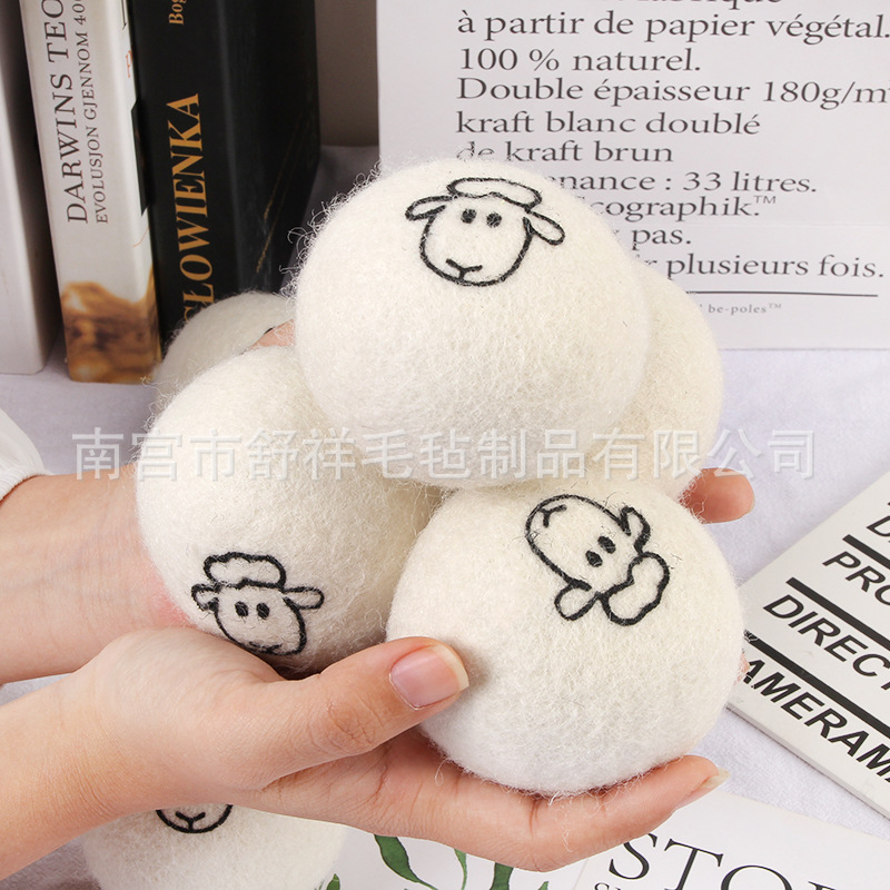 Wholesale wool ball drying ball laundry ball drying ball anti-winding electrostatic wrinkle removal ball deodorant quick-drying