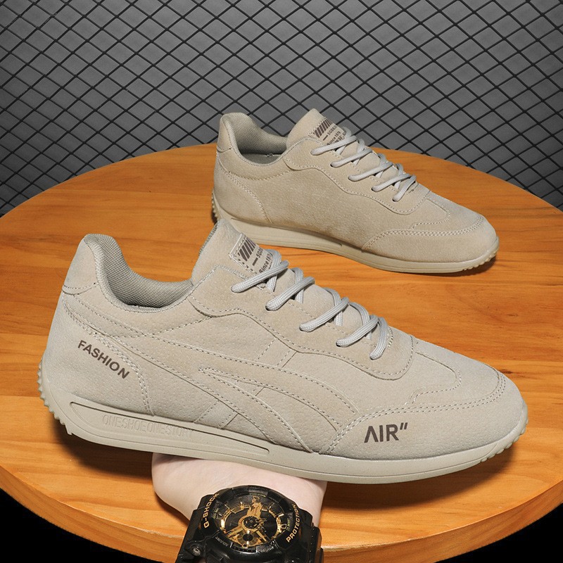 Cross-border New Forrest Gump Running Shoes Spring Korean Sports Casual Shoes Men's Board Shoes Retro Waffer Forrest Gump Trendy Shoes