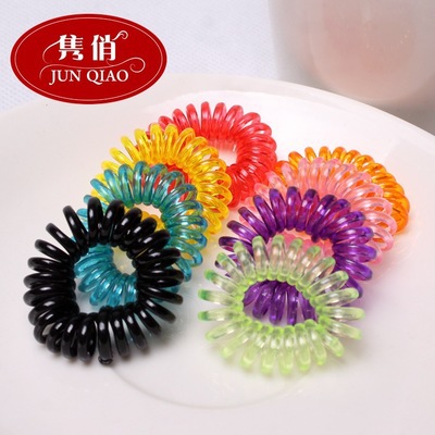 F300 Korean style hair accessories small size telephone line hair rope hair rope children's rubber band hair ring cute