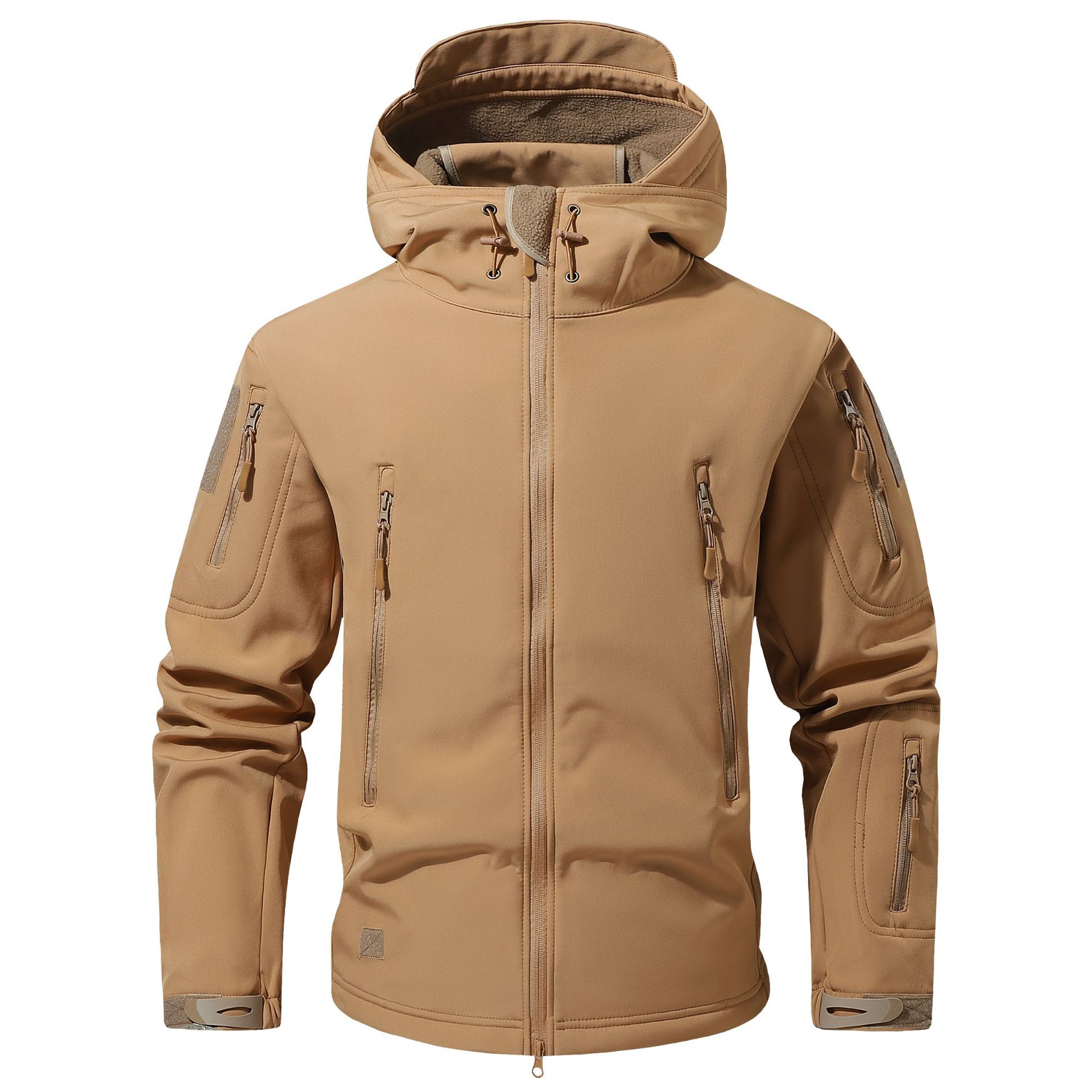 Men's Three-in-One All-Weather Camouflage Jacket Fashion Trend Jacket Breathable Windbreaker Outdoor Sports Jacket
