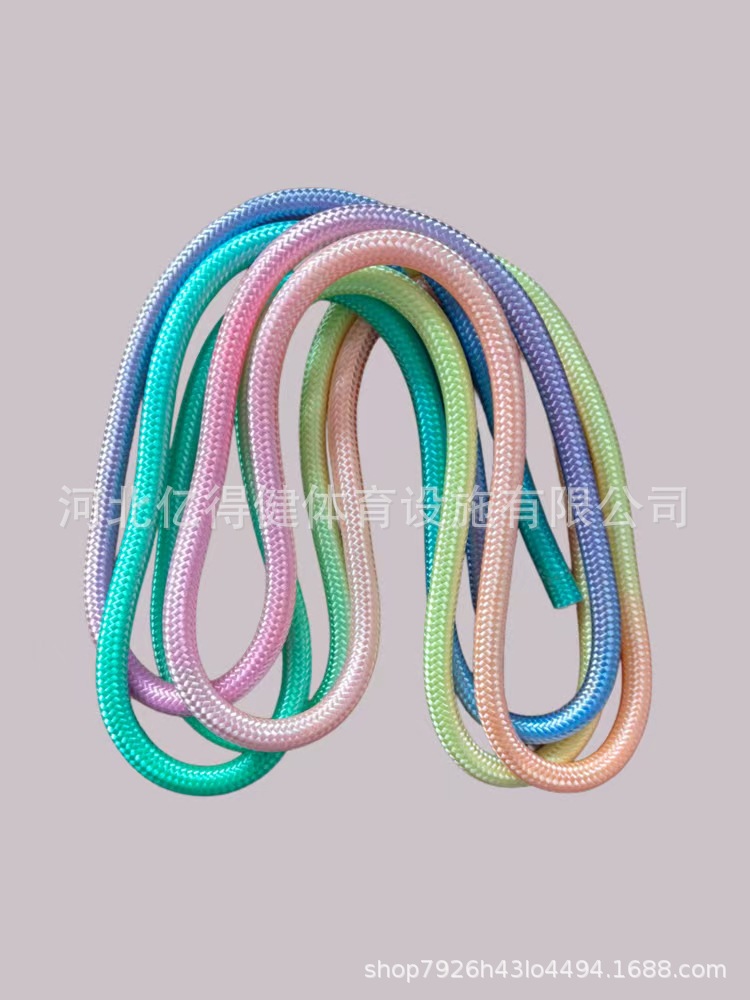 Picture of Gymnastics rope/cotton and linen rhythmic gymnastics supplies gymnastics five competition training fitness supplies manufacturers wholesale
