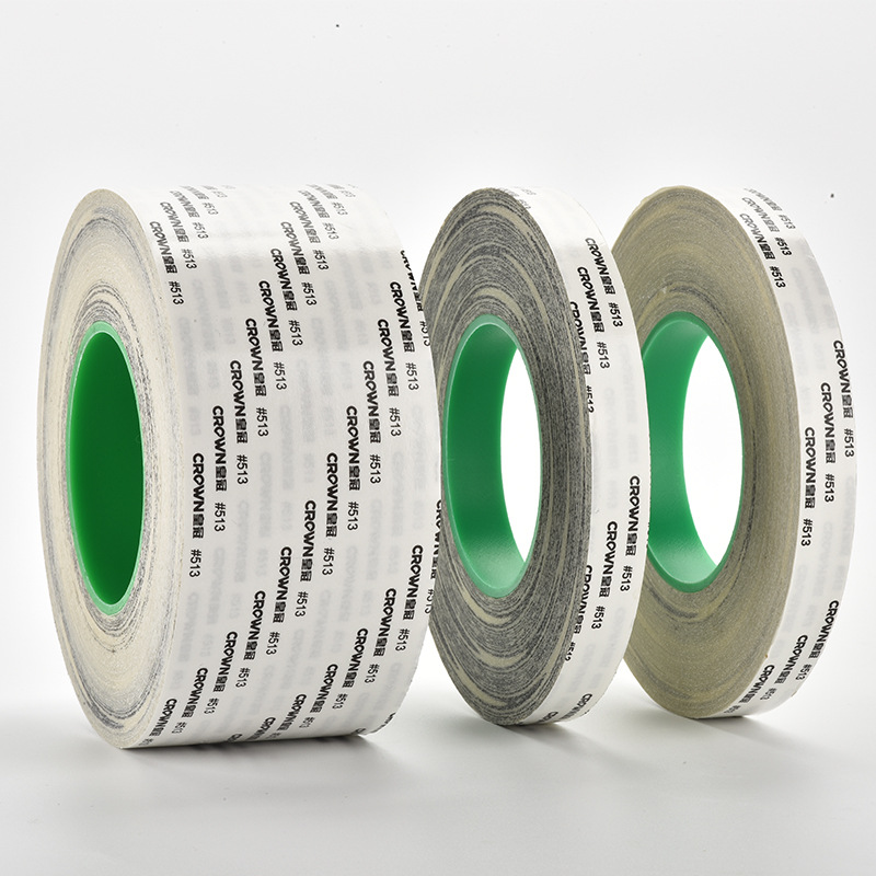 Picture of Tissue Paper Ultra-Thin Strong Crown 513 Double-Sided Tape High Temperature Resistant Non-Residual Glue Traceless Transparent High Viscosity Double-Sided Tape