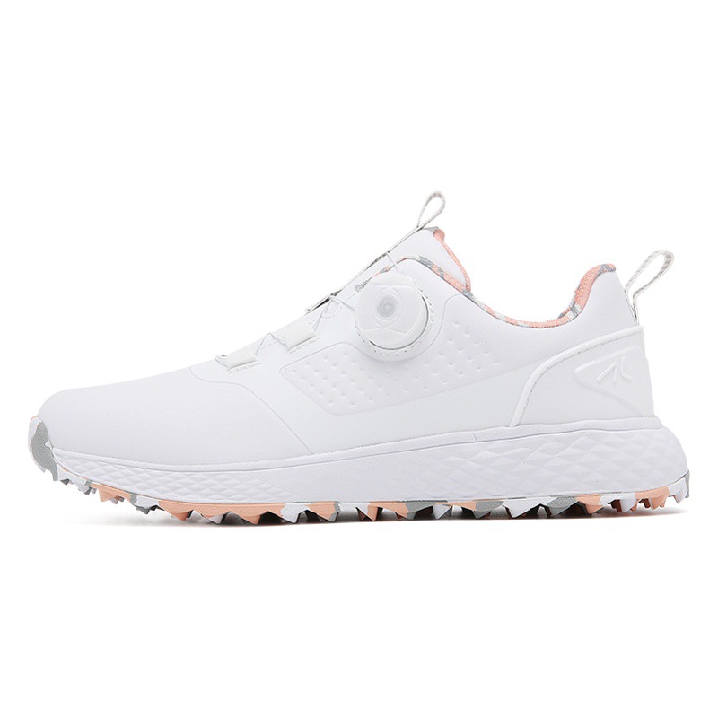 Factory Direct Sales 2023 New Golf Shoes for Men and Women Couples Fixed Nails Waterproof Breathable Anti-Slip Tide