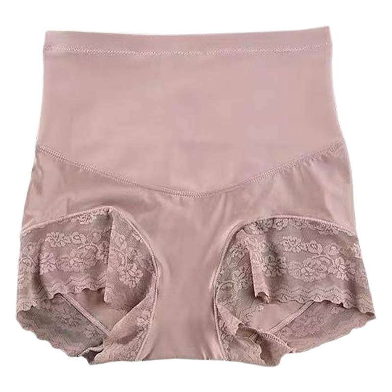 Summer Belly-lifting Hip-lifting Pants High-waisted Panties Women's Slim-looking Thin Breathable Non-marking Comfortable Safety Pants for Women