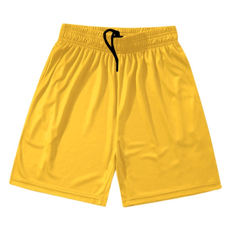 Foreign Trade Summer Fitness Shorts Men's Casual Shorts Running Loose Elastic Quick-drying Mesh Basketball Training Pants