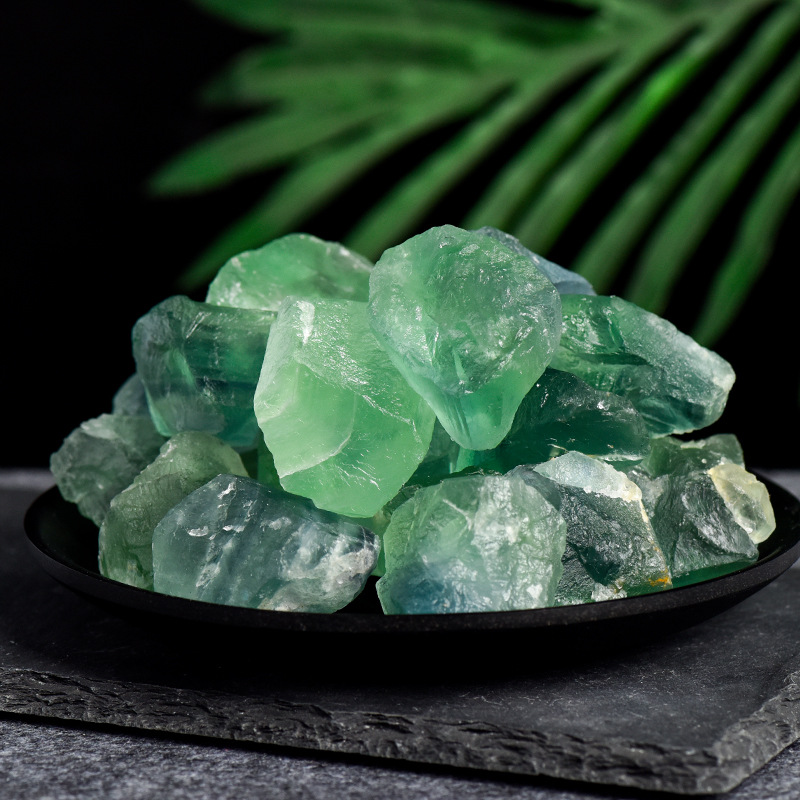 Picture of Spot wholesale Crystal raw stone aromatherapy stone scented stone natural powder Crystal Green fluorite amethyst Citrine Crystal Stone
