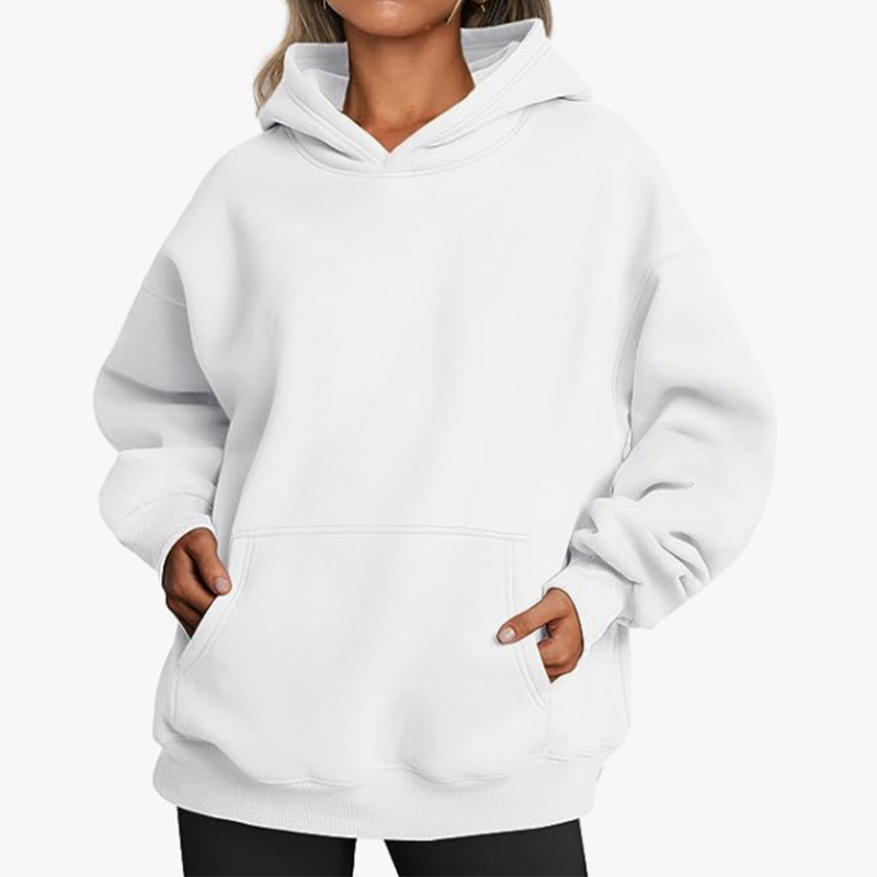 Picture of Amazon Europe and the United States cross-border foreign trade independent station 2023 new women's spring and autumn hooded sweater casual pocket jacket
