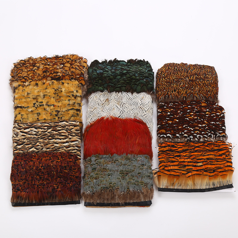Factory wholesale all kinds of feather cloth diy handmade feather jewelry accessories Crafts decorative clothing accessories