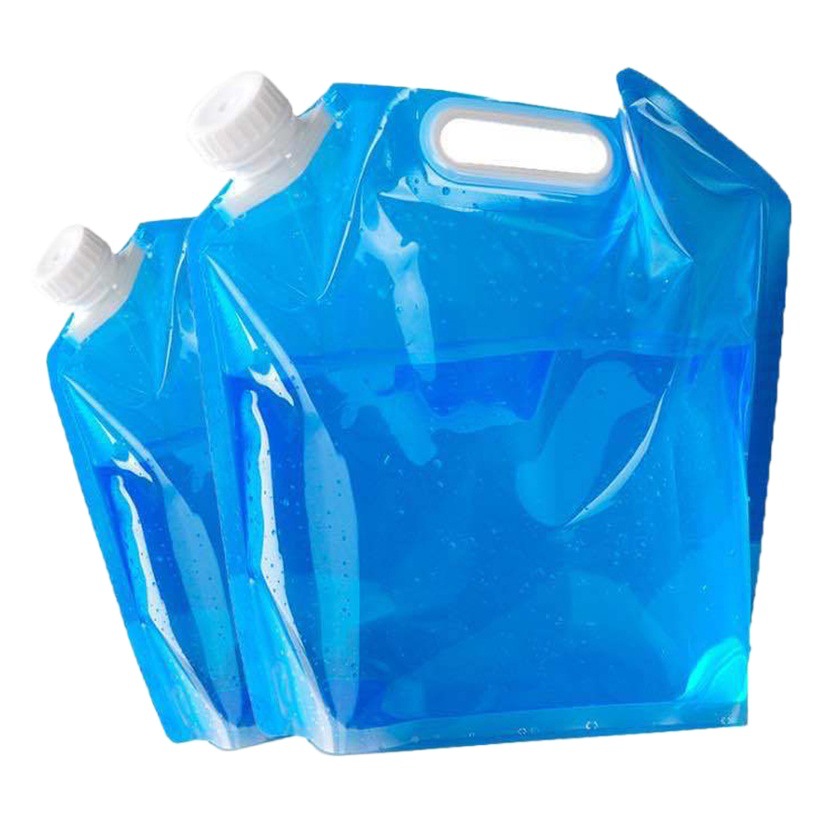 Picture of In stock 5L large capacity water bag sports portable folding water bag outdoor travel camping mountaineering portable water storage bag