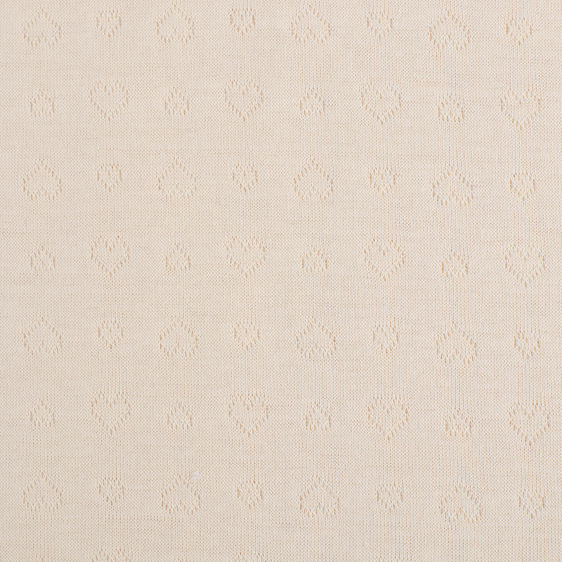 Picture of in stock Knitted Double-Layer Jacquard Unpadded Fabric Breathable Neonatal Monk Jompon Air Layer Fabric