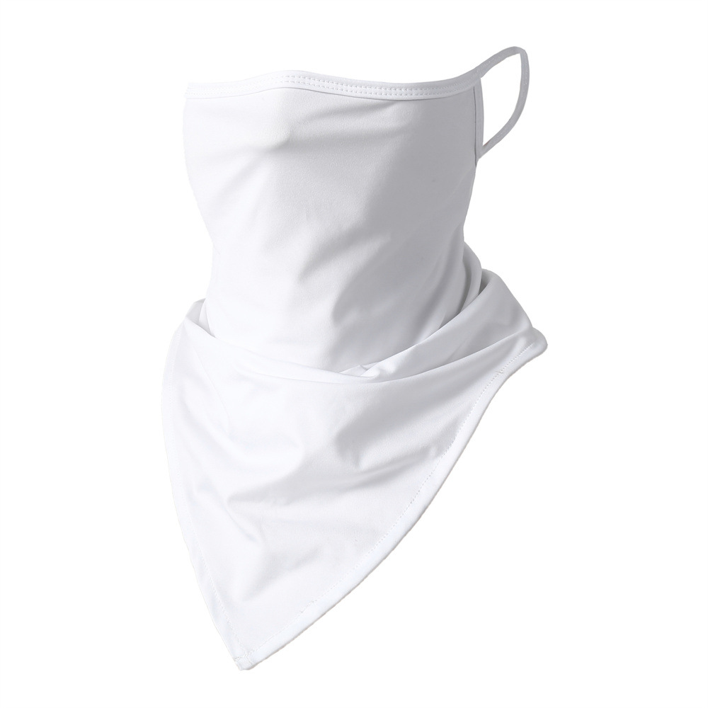 Picture of Outdoor riding triangle towel ice silk sunscreen hanging ear triangle towel summer sports outdoor breathable fishing camouflage mask