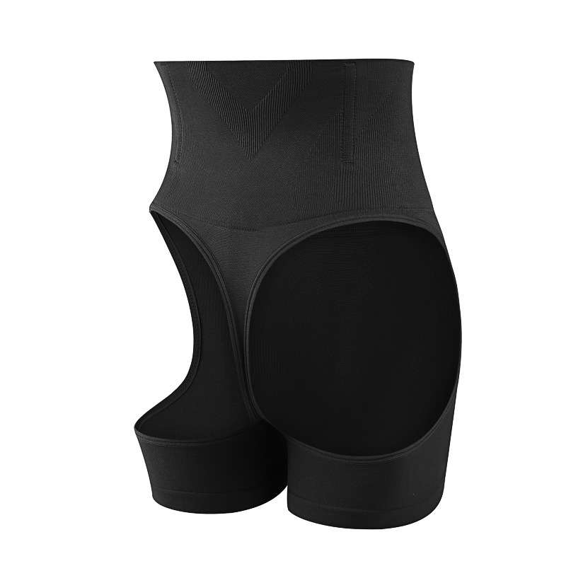 Picture of European and American High-Waisted Tummy Control Seamless Sexy Butt-Lifting Panties for Women, Butt-Enhancing Shapewear Waist-Cinching Butt-Revealing Pants