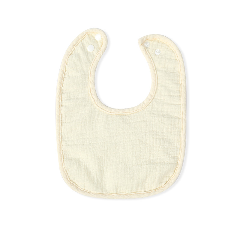 Picture of Gauze Peas Velvet Baby Petal Bib Pure Cotton Baby Sipe Towel Pure Cotton Waterproof Autumn and Winter Thickened Newborn Bib