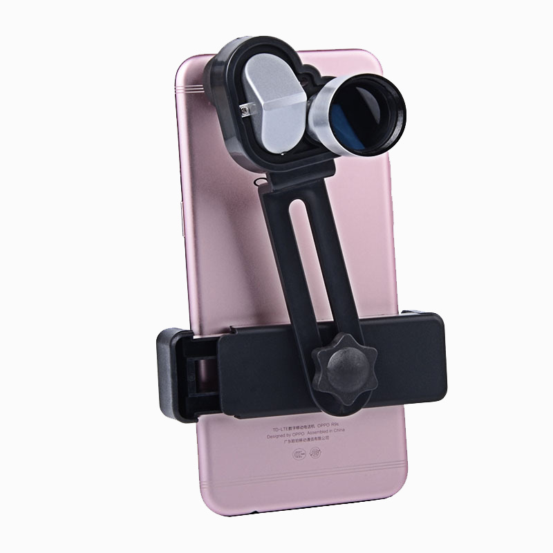 Picture of New corner telescope mobile phone camera clip manufacturers patent 8X20 single telescope camera telescopic clip