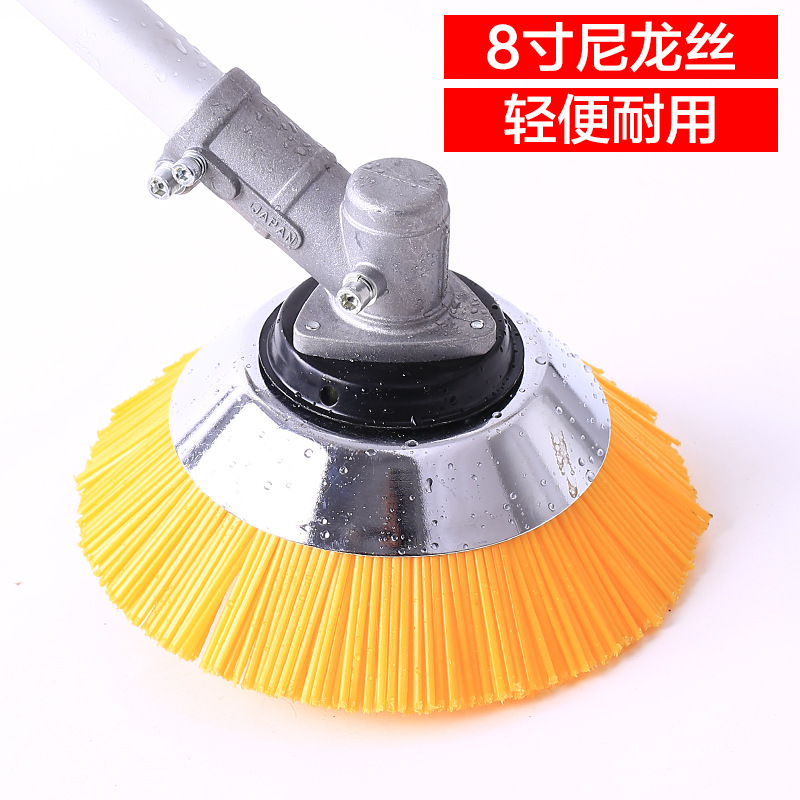 in stock lawn mower new 8 inch nylon wire grass head accessories garden tools accessories weeding brush plate wholesale