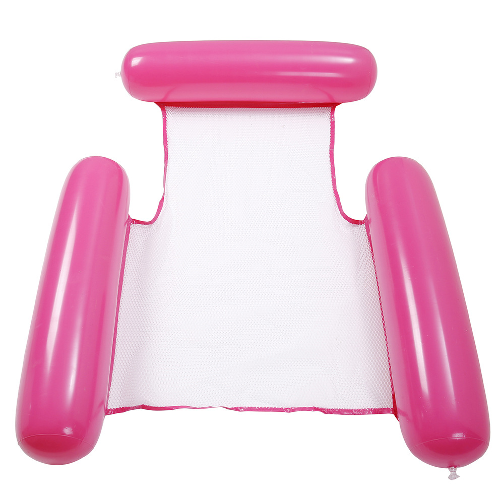 Picture of Cross-Border Spot Three-Tube Inflatable Water Bed New Product Stripesd Inflatable Floating Row Large and Small Hammock Water Supplies Lounge Chair