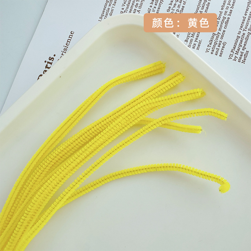 Picture of Colorful Macaron Hair Root Encryption Handmade Hair Root Twisting Stick DIY Kidsren's Toy Making Art Material Package