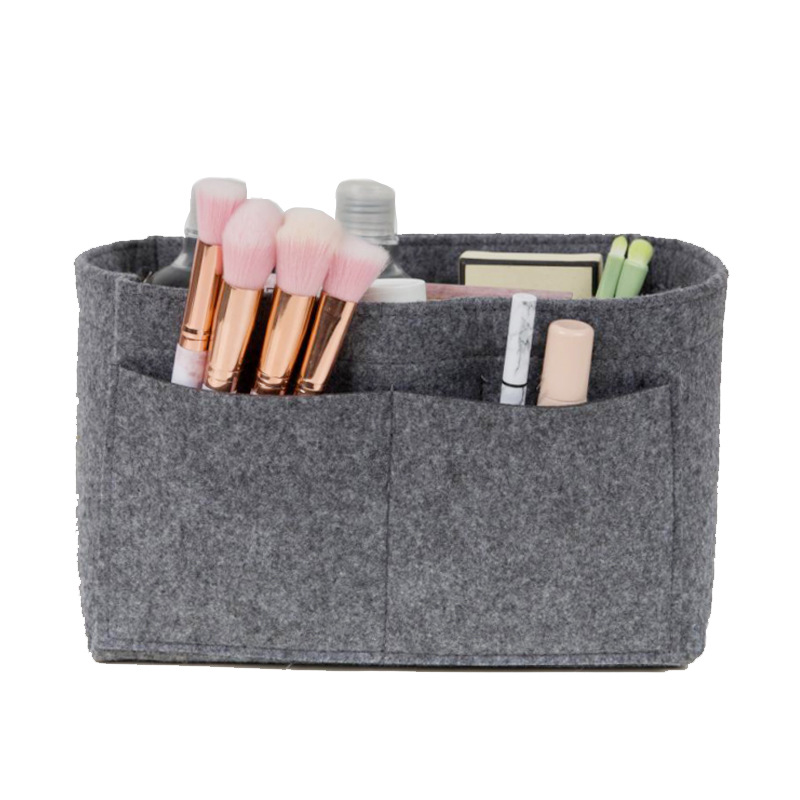 Picture of [Felt Cosmetic Bag] Spot Wholesale Cosmetic Storage Felt Cosmetic Bag Simple Fashion Felt Cosmetic Bag