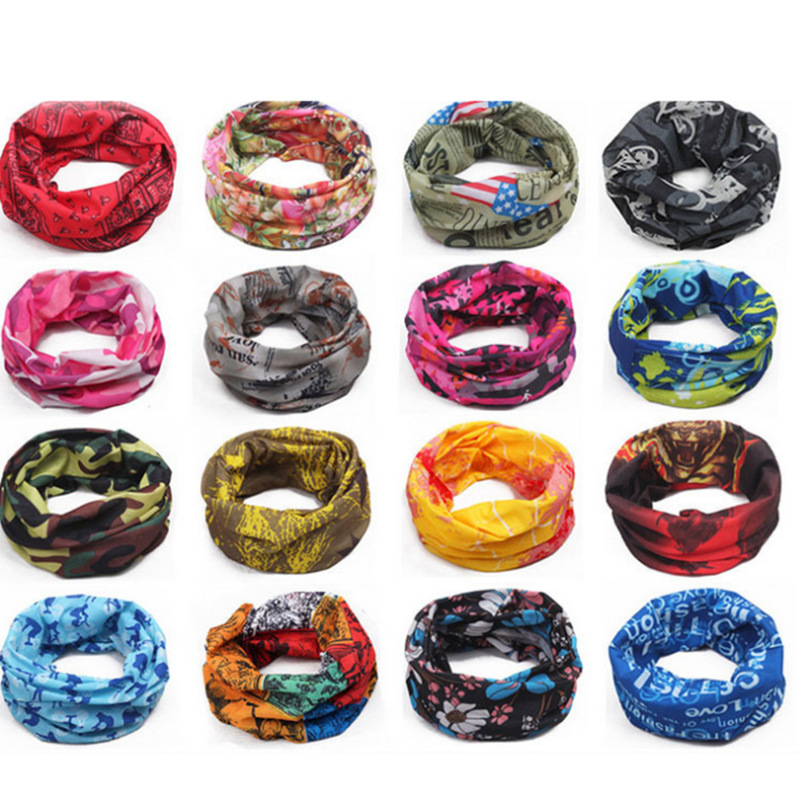 Picture of Magic turban windproof mask sunscreen scarf collar changeable scarf riding supplies sports equipment Ice Silk headgear