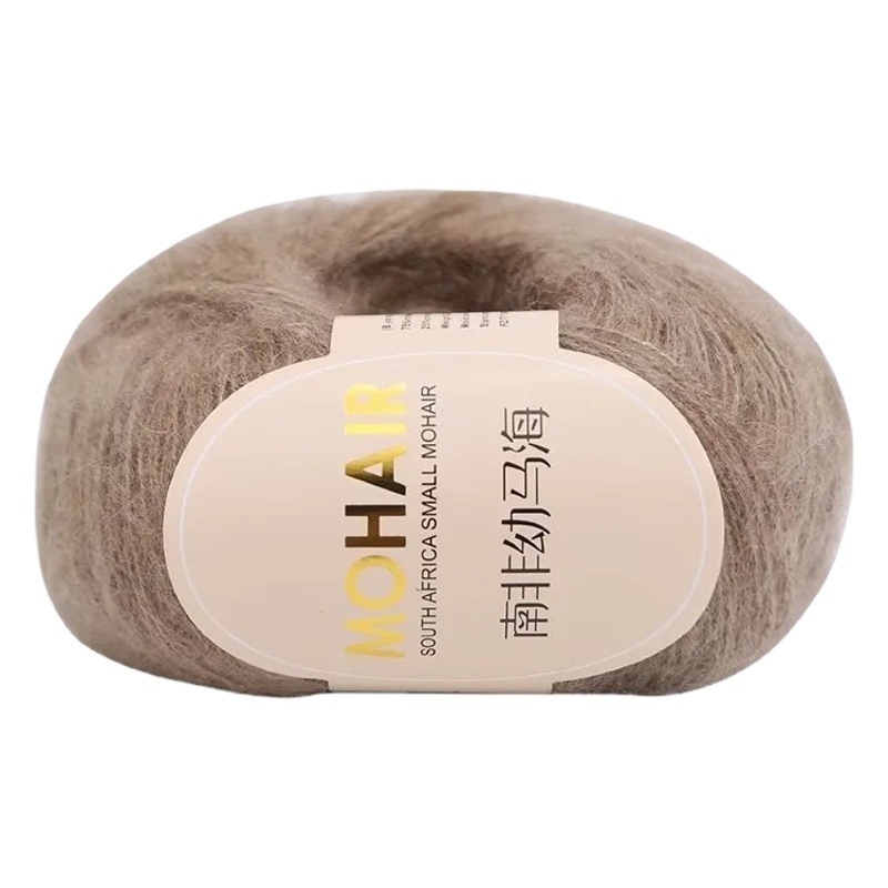 Factory sales wholesale South African baby mohair yarn hand woven machine angora mohair fine wool