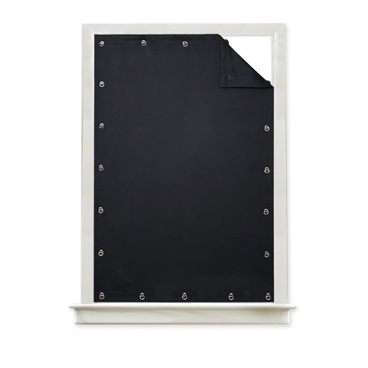 Household folding curtain temporary shading curtain children's room portable travel curtain roof shading cloth