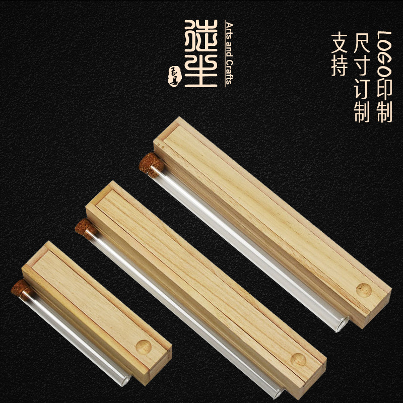 Picture of Original color unpainted black walnut solid wooden box wholesale small size drawable wooden box wooden gift storage box tea packaging box