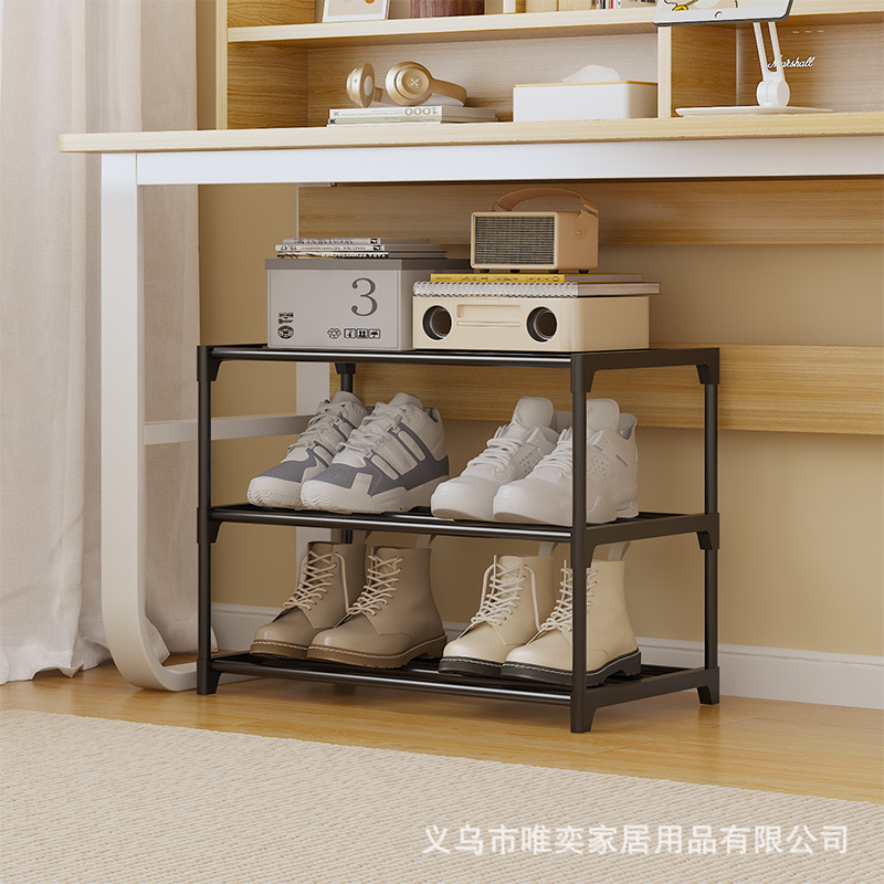 Picture of Simple dormitory shoe rack bed space-saving shoe rack a batch of multi-layer door shoes storage artifact