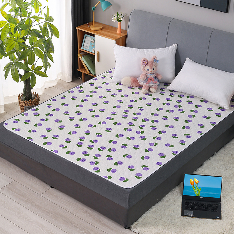Picture of Adult Diaphragm Pad Waterproof Washable Cotton Breathable Oversized Diaper Care Mattress for the Elderly