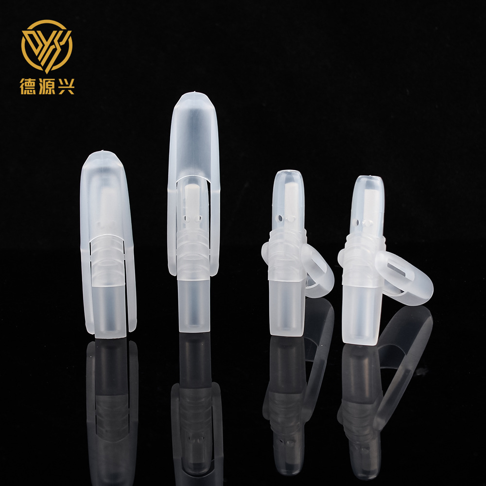 2ml Rotating Transparent Eight Immortals Tube Thai Nasal Wrap Material to Enrich and Prevent Trapped Nasal Suction Cool Oil Nasal Suction Empty Tube
