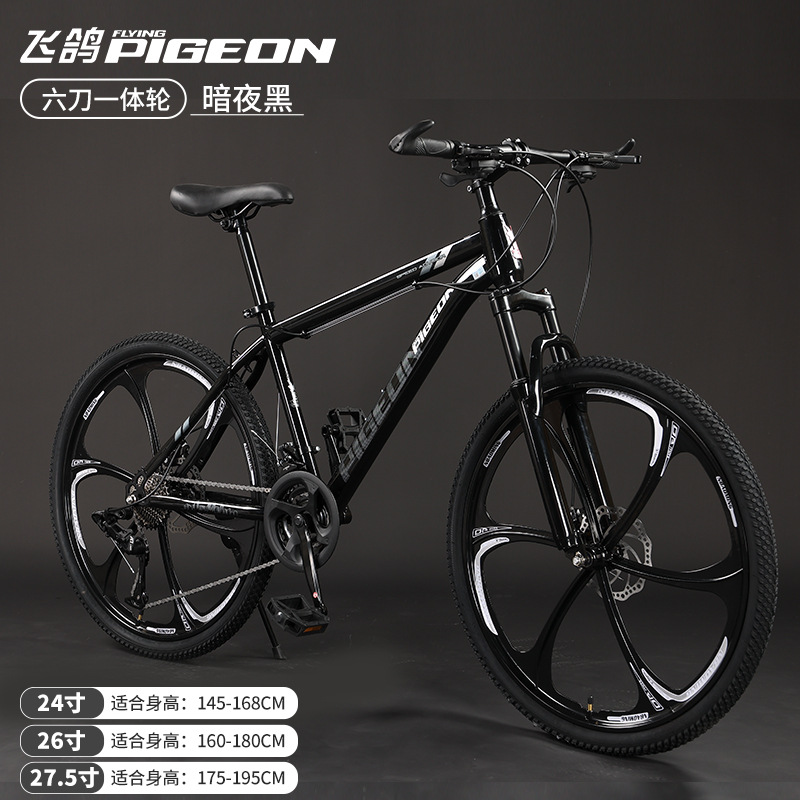 Picture of Flying Pigeon Brand Mountain Bike Men's Variable Speed Off-Road Bike Teenagers Middle School Students Ladies Road Racing Adult