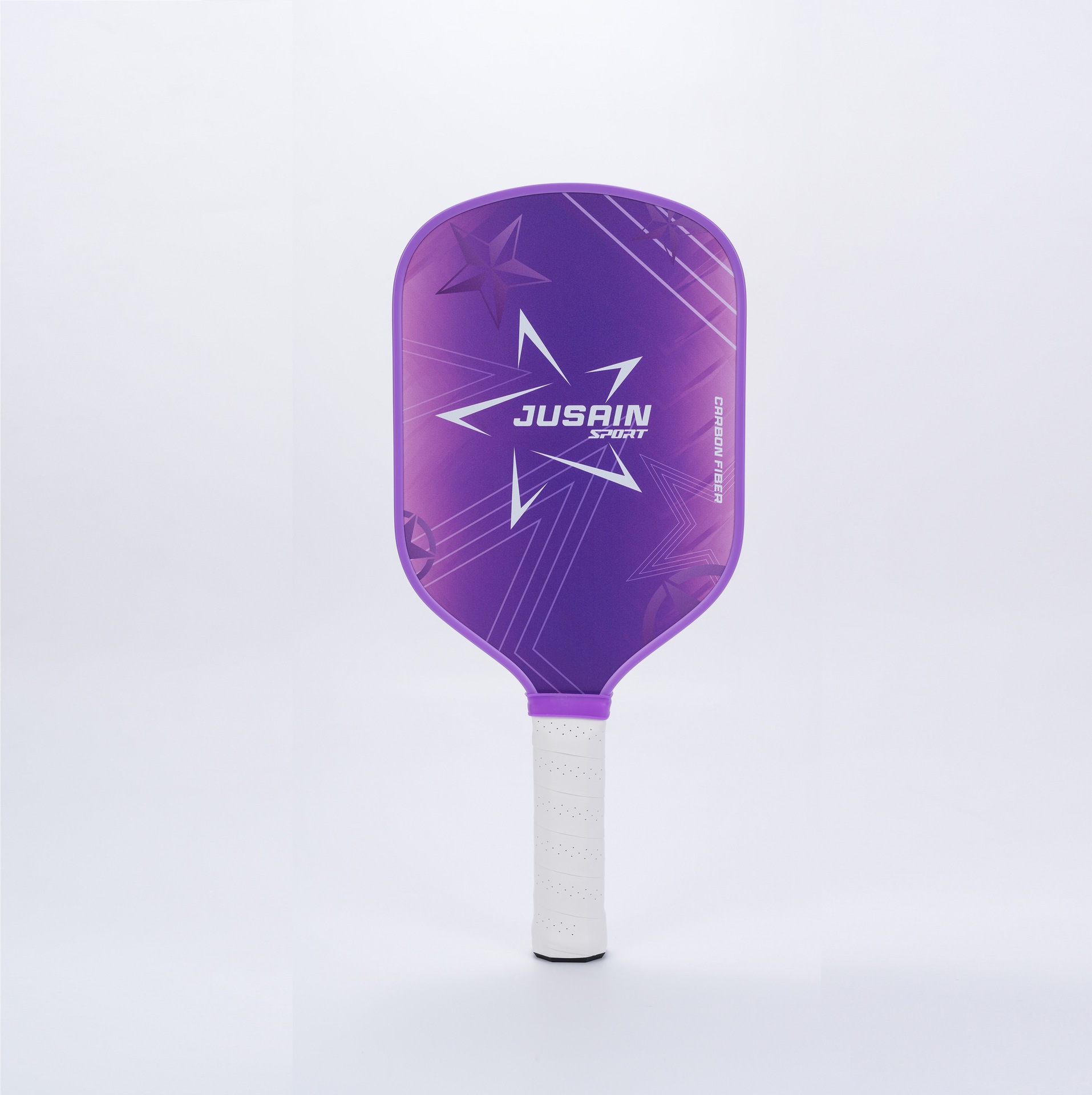 Picture of Entry-Level Carbon Fiber Pickleball Racket Set for Students and Adults Training Ultra-Light Training Racket Honeycomb Hole Racket