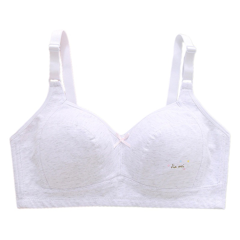 Picture of Girls' Underwear Developmental Small Vest Thin Pure Cotton Tube Top for Primary School Students Junior High School Senior high school Children Girls' Bra Summer