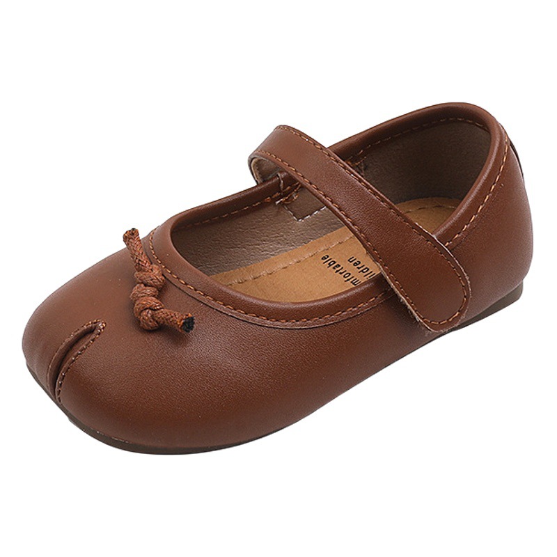 Baby Girl Shoes Spring and Autumn Stylist Shoes Infant Toddler Shoes Soft-soled Princess Shoes 2025 New Leather Shoes