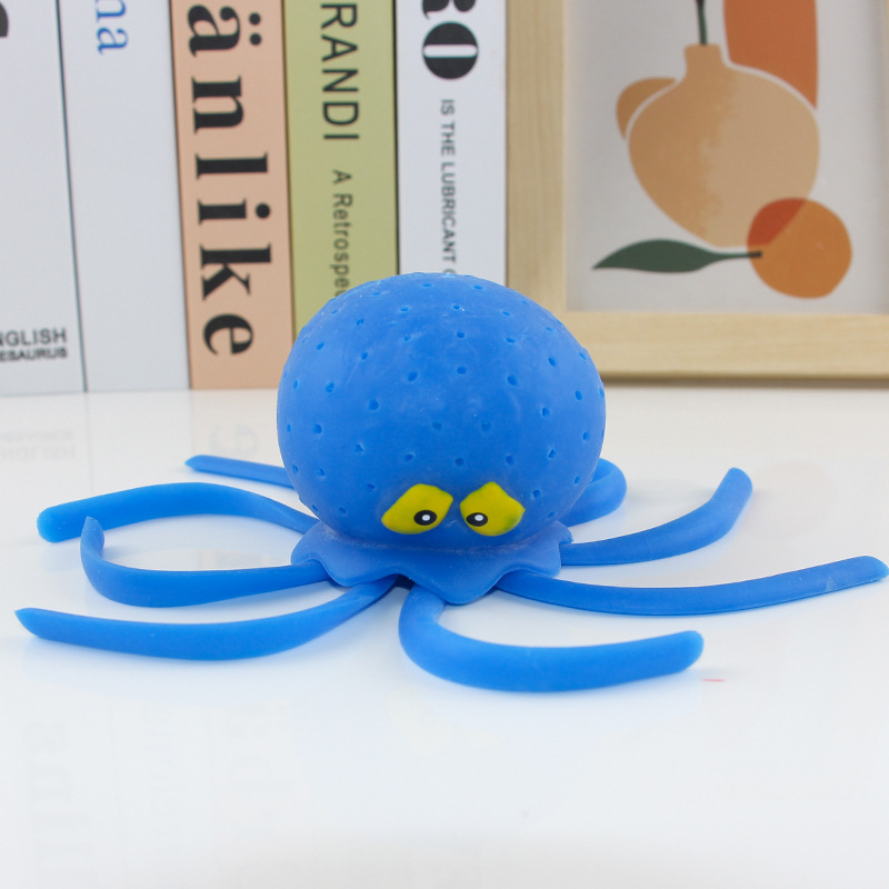 Picture of Octopus pinch music marine animals children bath toys TPR play water decompression toys octopus Octopus wholesale