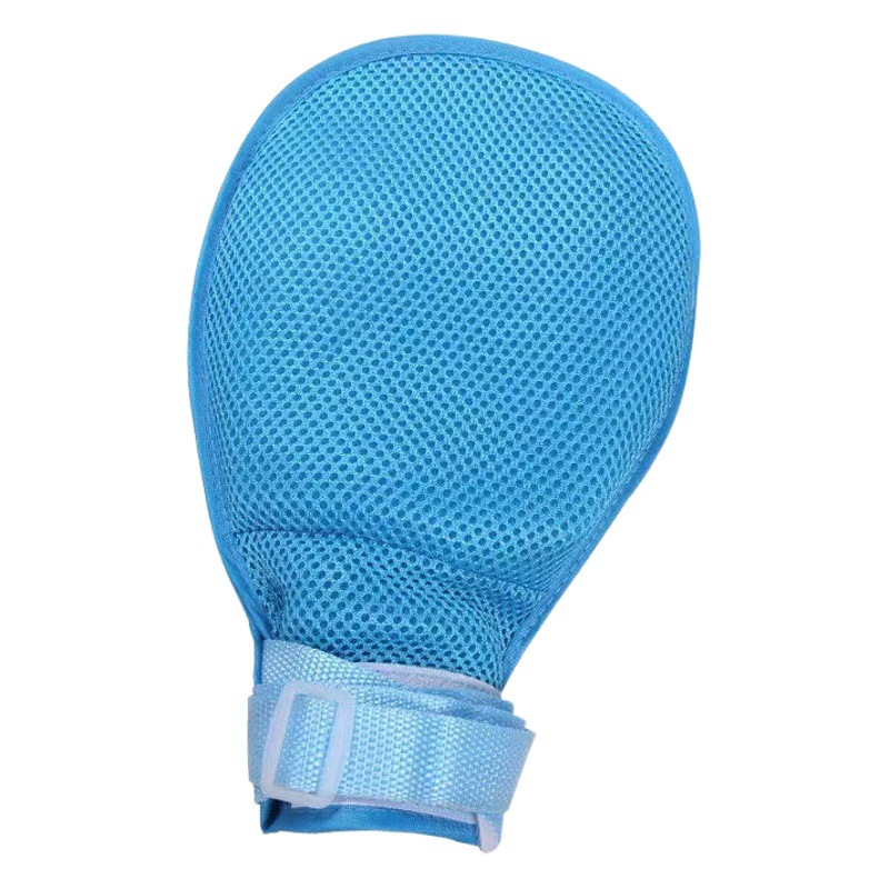 Anti-Pull Tube Restraint Gloves for Bedridden Elderly, Anti-Scratch, Anti-Self-Injury Wrist Fixation Strap, Anti-Scratch Board Strap, Rope Protection